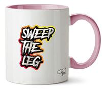 Hippowarehouse Sweep The Leg Printed Mug Various Colour Options Ceramic Cup Kitchenware 11oz