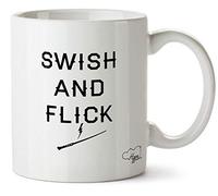 Hippowarehouse Swish and Flick Magic Wand Printed Mug Cup Ceramic 10oz