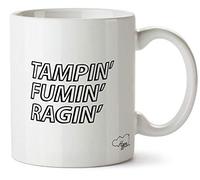 Hippowarehouse Tamping fuming Raging Welsh Printed Mug Cup Ceramic 10oz