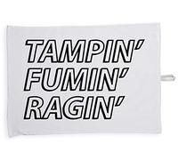 Hippowarehouse Tamping fuming raging Welsh Tea Towel Eco Printed Dish Cloth Kitchen accessory 50cmx70cm 100% Cotton