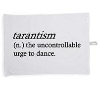 Hippowarehouse Tarantism (n.) The Uncontrollable Urge To Dance Tea Towel Eco Printed Dish Cloth Kitchen accessory 50cmx70cm 100% Cotton
