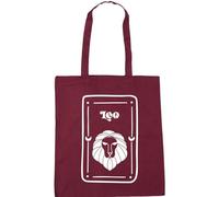 Hippowarehouse Tarot Style Leo Tote Shopping Gym Beach Bag 42cm x38cm, 10 litres