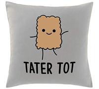 Hippowarehouse Tater tot Printed bedroom accessory cushion cover case 41x41cm