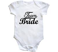 Hippowarehouse Team Bride baby vest bodysuit (short sleeve) boys girls