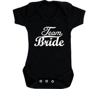 Hippowarehouse Team Bride baby vest bodysuit (short sleeve) boys girls
