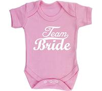 Hippowarehouse Team Bride baby vest bodysuit (short sleeve) boys girls