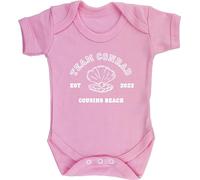 Hippowarehouse Team conrad cousins beach baby vest bodysuit (short sleeve) boys girls
