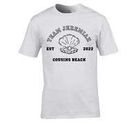 Hippowarehouse Team Jeremiah Cousins Beach Unisex Short Sleeve t-Shirt Medium Adult White
