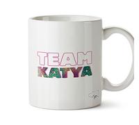 Hippowarehouse Team Katya Printed Mug Cup Ceramic 10oz