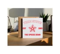 Hippowarehouse Team steve the upside down Personalised Card. 15cm x 15cm with envelope for him for her Funny Cards for Men and Women Blank inside option