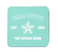 Hippowarehouse Team steve the upside down printed coaster gloss finish durable backing 9cm x 9cm 2 pack