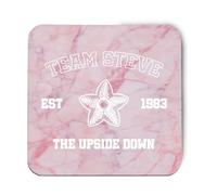 Hippowarehouse Team steve the upside down printed coaster gloss finish durable backing 9cm x 9cm 2 pack