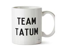 Hippowarehouse Team Tatum Mug - Hollywood Star Gift - Channing Fan Present for Movie Lover | Ceramic 11oz Dishwasher Safe