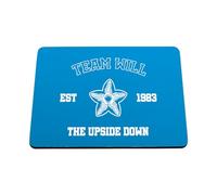 Hippowarehouse Team will the upside down printed mouse mat pad accessory black rubber base 240mm x 190mm x 60mm