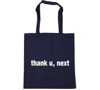 Hippowarehouse Thank u next Tote Shopping Gym Beach Bag 42cm x38cm, 10 litres