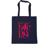 Hippowarehouse Thanks for being the eddie to my patsy Tote Shopping Gym Beach Bag 42cm x38cm, 10 litres