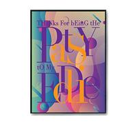 Hippowarehouse Thanks for being the patsy to my eddie Printed Poster A4 Wall Art Design Classroom Room Gym Office Décor