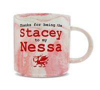 Hippowarehouse Thanks for Being The Stacey to My Nessa Printed Mug Various Colour Options Ceramic Cup Kitchenware 11oz