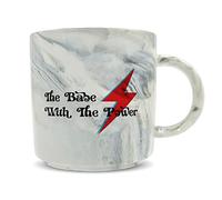 Hippowarehouse The Babe with The Power Printed Mug Various Colour Options Ceramic Cup Kitchenware 11oz