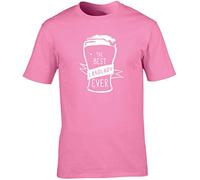 Hippowarehouse The Best Landlady Ever Unisex Short Sleeve t-Shirt (Specific Size Guide in Description) Pink