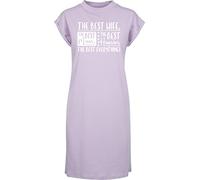 Hippowarehouse The Best Wife, The Best Mum, The Best Human, The Best Everything! t-Shirt Dress Women's Adults Nightie Nightdress Lilac