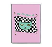 Hippowarehouse The cat-egory is - Drag race cat Printed Poster A3 Wall Art Design Classroom Room Gym Office DÃƒ©cor