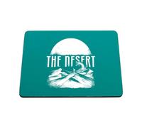 Hippowarehouse The Desert Fantasy Science Fiction Aesthetic printed mouse mat pad accessory black rubber base 240mm x 190mm x 60mm