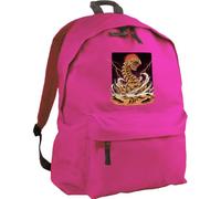 Hippowarehouse The Desert Listens Retro Sci Fi Illustration Desert Sand Worm Art backpack ruck sack Dimensions: 31 x 42 x 21 cm Capacity: 18 litres
