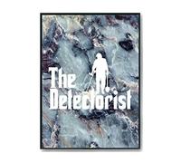 Hippowarehouse The Detectorist Metal Detecting Printed Poster A4 Wall Art Design Classroom Room Gym Office Décor