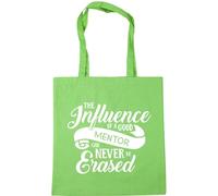 Hippowarehouse The Influence of a Good Mentor Can Never Be Erased Tote Shopping Gym Beach Bag 42cm x38cm, 10 litres