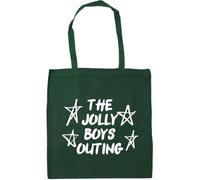 Hippowarehouse The Jolly Boys Outing Tote Shopping Gym Beach Bag 42cm x38cm, 10 litres