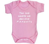 Hippowarehouse The One Where We Become Parents baby vest bodysuit (short sleeve) boys girls