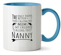 Hippowarehouse The only Thing Better Than Calling You Mum is My Children Calling You Nanny Printed Mug Various Colour Options Ceramic Cup Kitchenware 11oz
