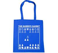 Hippowarehouse The Queen's Gambit Tote Shopping Gym Beach Bag 42cm x38cm, 10 litres