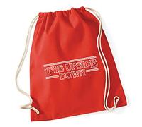Hippowarehouse The Upside Down Drawstring Cotton School Gym Bag 37cm x 46cm, 12 litres