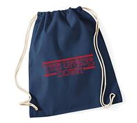 Hippowarehouse The Upside Down Drawstring Cotton School Gym Bag 37cm x 46cm, 12 litres
