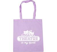 Hippowarehouse Theatre Is My Sport Tote Shopping Gym Beach Bag 42cm x38cm, 10 litres