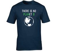 Hippowarehouse There is No Planet B Unisex Short Sleeve t-Shirt (Specific Size Guide in Description) Navy Blue