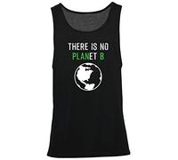 Hippowarehouse There is No Planet B Vest Scoop Sleeve Unisex Tank top