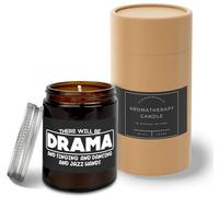 Hippowarehouse There Will Be Drama (and Singing and Dancing and Jazz Hands) Candle Aromatherapy 40hr Scented Gift Set Anxiety Relief Sleep Vegan 200g LG