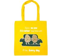 Hippowarehouse There's no one I'd rather stay at home with all day every day. Couch potatoes Tote Shopping Gym Beach Bag 42cm x38cm, 10 litres