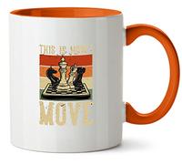 Hippowarehouse This is How I Move Chess Printed Mug Various Colour Options Ceramic Cup Kitchenware 11oz