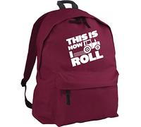 HippoWarehouse This is How I roll Farmer Tractor Backpack ruck Sack Dimensions: 31 x 42 x 21 cm Capacity: 18 litres