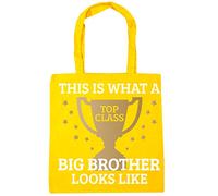 Hippowarehouse This is What a Top Class Big Brother Looks Like Tote Shopping Gym Beach Bag 42cm x38cm, 10 litres