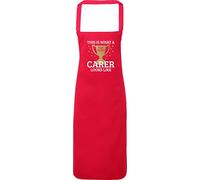 Hippowarehouse This is What a Top Class Carer Looks Like Apron kitchen cooking painting DIY onesize adult