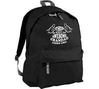 HippoWarehouse This is What an Awesome Grandad Looks Like Backpack ruck Sack Dimensions: 31 x 42 x 21 cm Capacity: 18 litres
