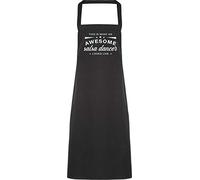 Hippowarehouse This is what an awesome salsa dancer looks like Apron kitchen cooking painting DIY onesize adult