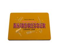 Hippowarehouse This is what an incredible hairdresser looks like printed mouse mat pad accessory black rubber base 240mm x 190mm x 60mm