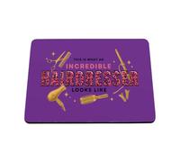 Hippowarehouse This is what an incredible hairdresser looks like printed mouse mat pad accessory black rubber base 240mm x 190mm x 60mm