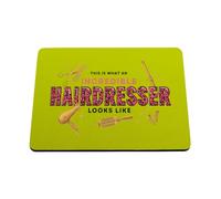 Hippowarehouse This is what an incredible hairdresser looks like printed mouse mat pad accessory black rubber base 240mm x 190mm x 60mm